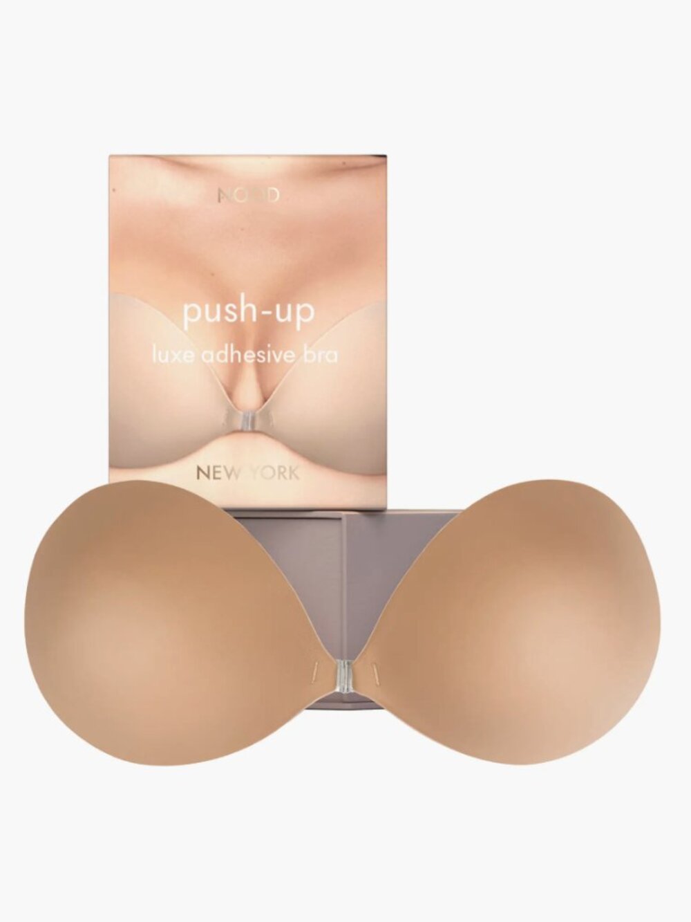 NOOD Push-Up Luxe Adhesive Bra D cup Soft Tan